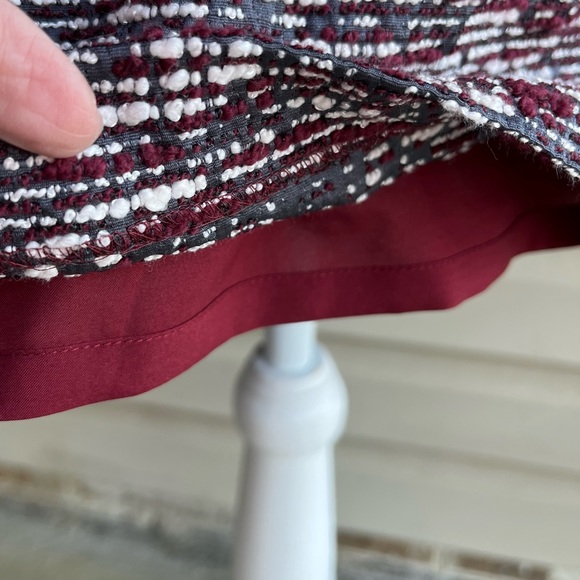 •LOFT• Nubby Tweed Cotton Blend Pencil Skirt - Size 10 - Picture 4 of 10